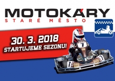 MOTOKÁRY startují 30.3.2018 novou sezonu!